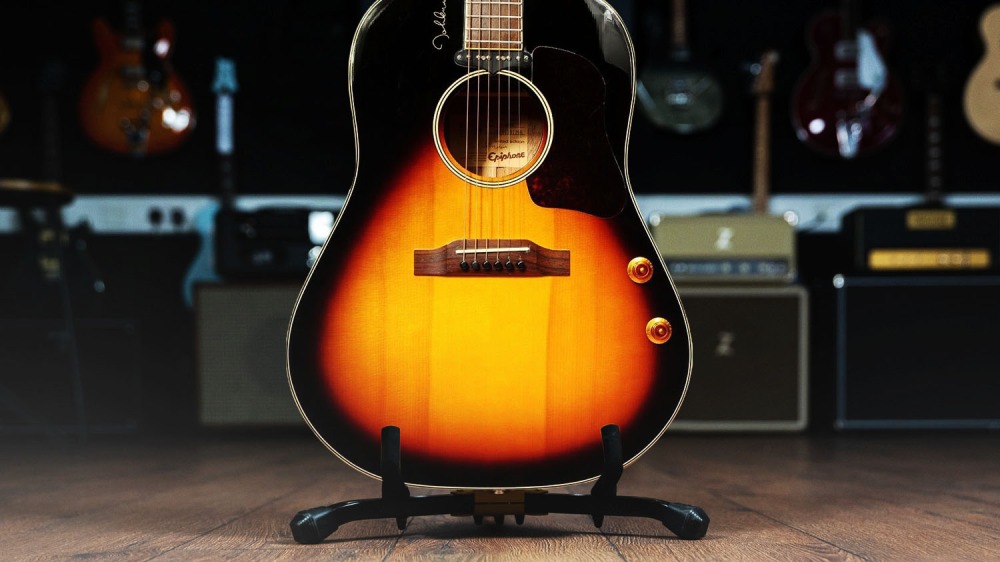 Epiphone EJ160E Review - A Guitar Used By John Lennon | GuitarSquid
